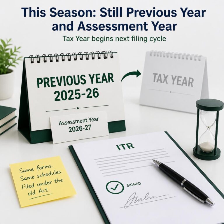 Income Tax Act 2025 filing deadlines Previous Year Assessment Year